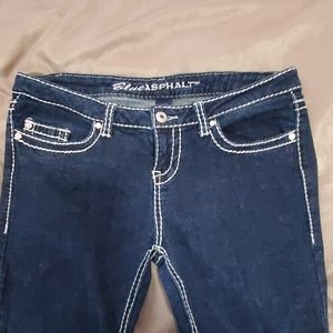 Blue Asphalt Jean's size 13